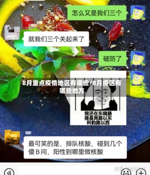 8月重点疫情地区有哪些/8月疫区有哪些地方