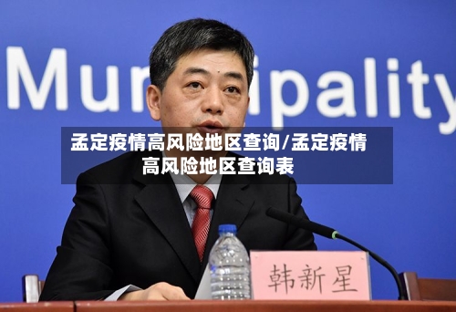 孟定疫情高风险地区查询/孟定疫情高风险地区查询表-第3张图片