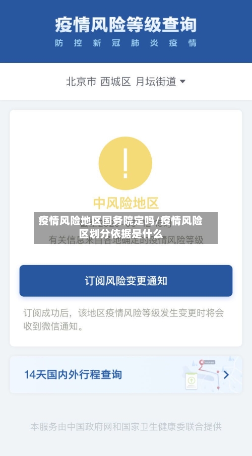 疫情风险地区国务院定吗/疫情风险区划分依据是什么-第3张图片