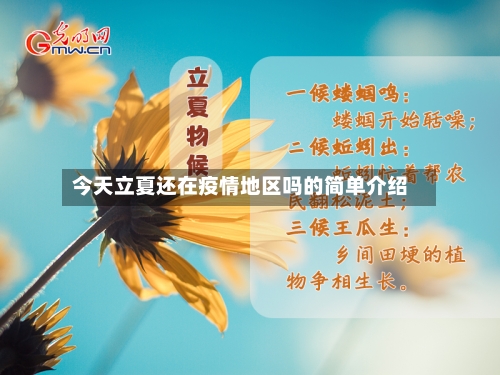 今天立夏还在疫情地区吗的简单介绍-第2张图片