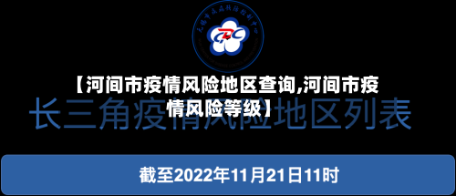 【河间市疫情风险地区查询,河间市疫情风险等级】