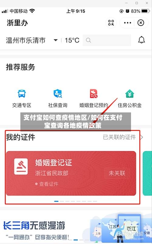 支付宝如何查疫情地区/如何在支付宝查询各地疫情政策-第3张图片