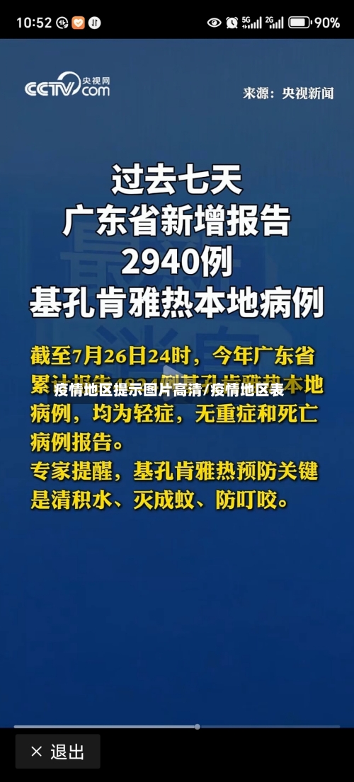 疫情地区提示图片高清/疫情地区表