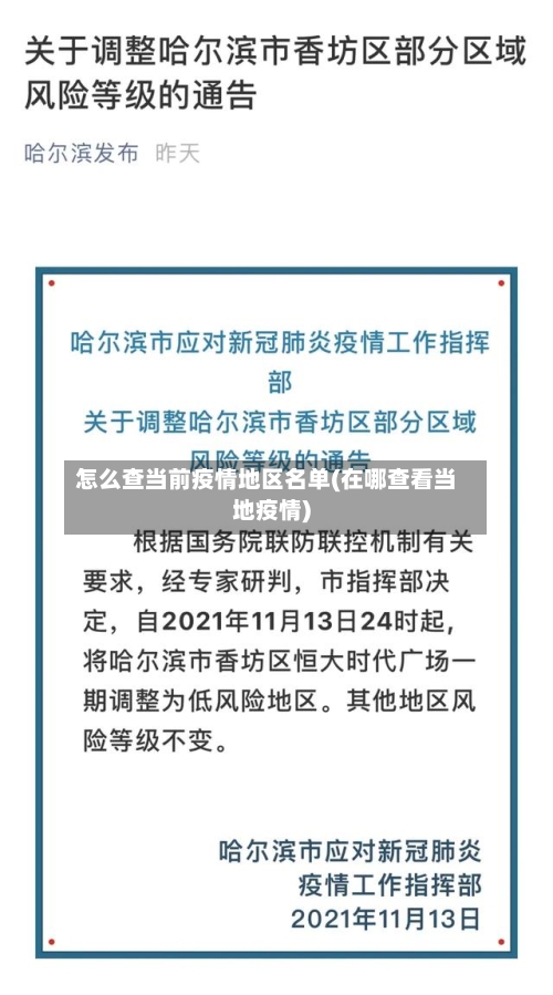 怎么查当前疫情地区名单(在哪查看当地疫情)-第2张图片