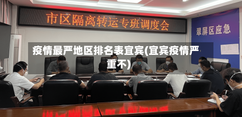 疫情最严地区排名表宜宾(宜宾疫情严重不)