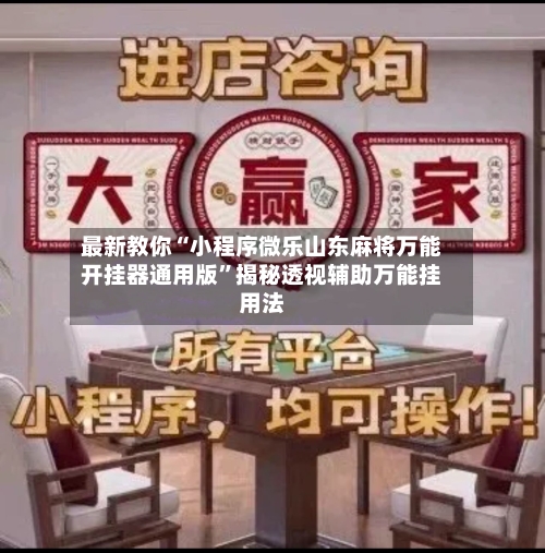 最新教你“小程序微乐山东麻将万能开挂器通用版”揭秘透视辅助万能挂用法-第2张图片