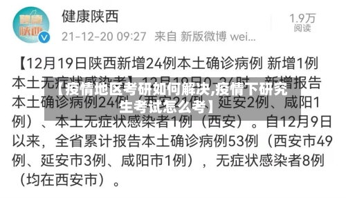 【疫情地区考研如何解决,疫情下研究生考试怎么考】-第3张图片