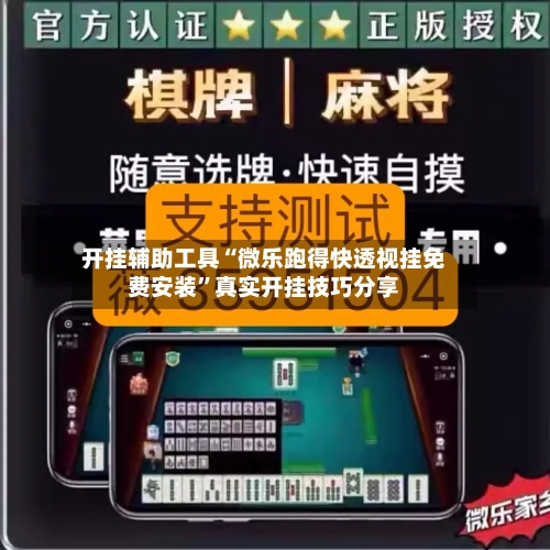 开挂辅助工具“微乐跑得快透视挂免费安装”真实开挂技巧分享-第3张图片