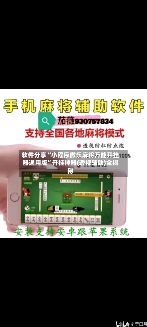 软件分享“小程序微乐麻将万能开挂器通用版”开挂神器{透视辅助}全揭秘-第3张图片