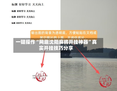 一键操作“网趣沈阳麻将开挂神器”真实开挂技巧分享-第3张图片