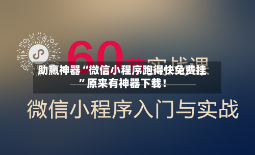 助赢神器“微信小程序跑得快免费挂”原来有神器下载！-第2张图片