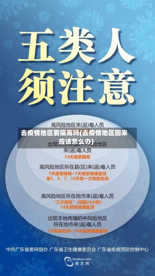 去疫情地区要隔离吗(去疫情地区回来应该怎么办)