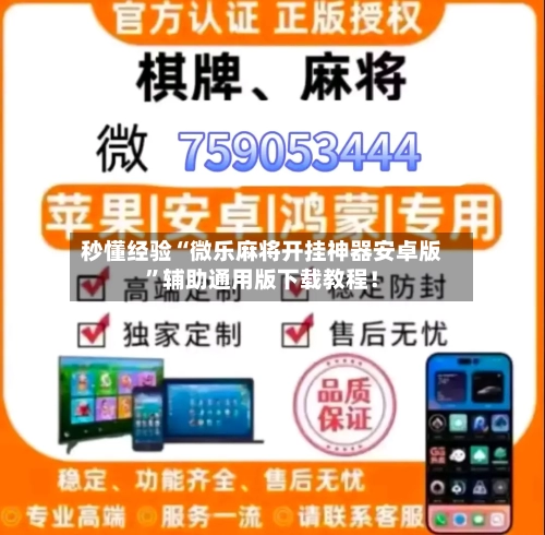 秒懂经验“微乐麻将开挂神器安卓版”辅助通用版下载教程！-第2张图片