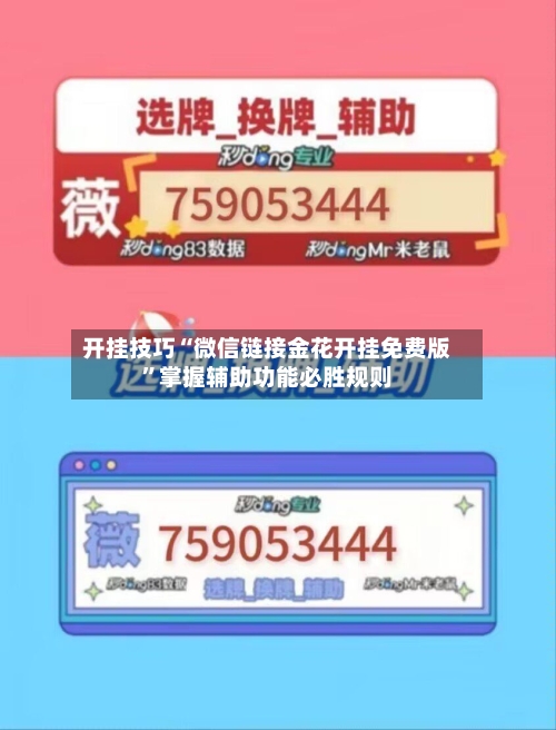 开挂技巧“微信链接金花开挂免费版”掌握辅助功能必胜规则-第2张图片