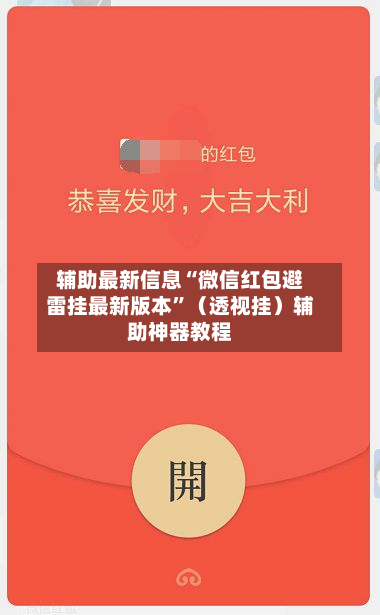 辅助最新信息“微信红包避雷挂最新版本”（透视挂）辅助神器教程-第2张图片