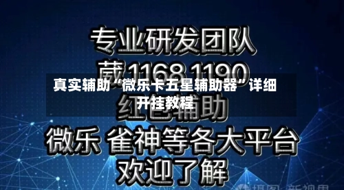 真实辅助“微乐卡五星辅助器	”详细开挂教程-第2张图片