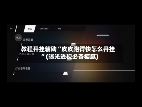 教程开挂辅助“皮皮跑得快怎么开挂	”(曝光透视必备猫腻)-第2张图片