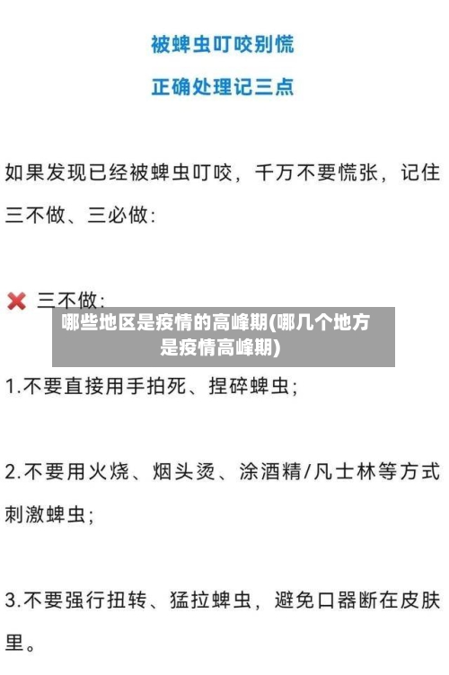 哪些地区是疫情的高峰期(哪几个地方是疫情高峰期)-第3张图片