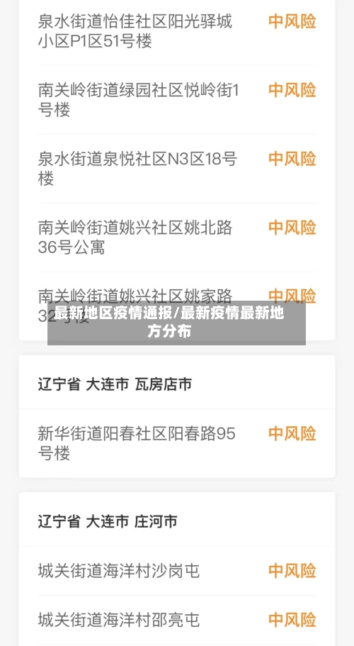 最新地区疫情通报/最新疫情最新地方分布