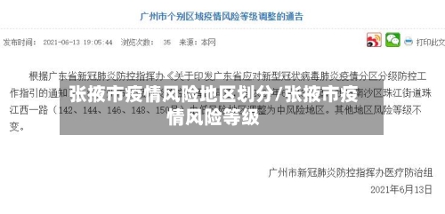 张掖市疫情风险地区划分/张掖市疫情风险等级-第3张图片