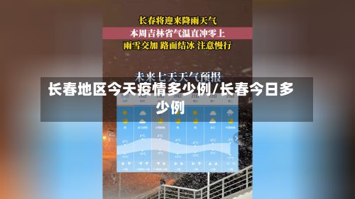 长春地区今天疫情多少例/长春今日多少例-第2张图片